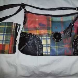 Slim shoulder and coin purse